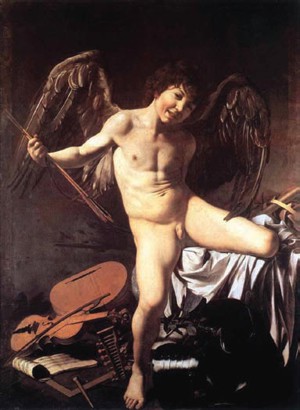 Michelangelo Merisi detto il Caravaggio - “Amore vittorioso”